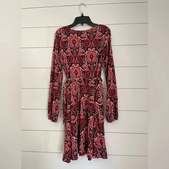 Anthropologie Maeve Paisley Belted Dress - Picture 5 of 9